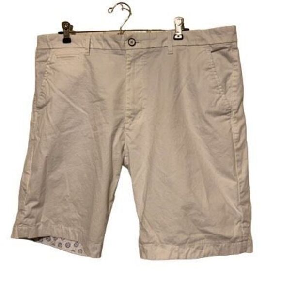 Denim & Flower Ricky Singh Size 38 White Shorts - Picture 2 of 3